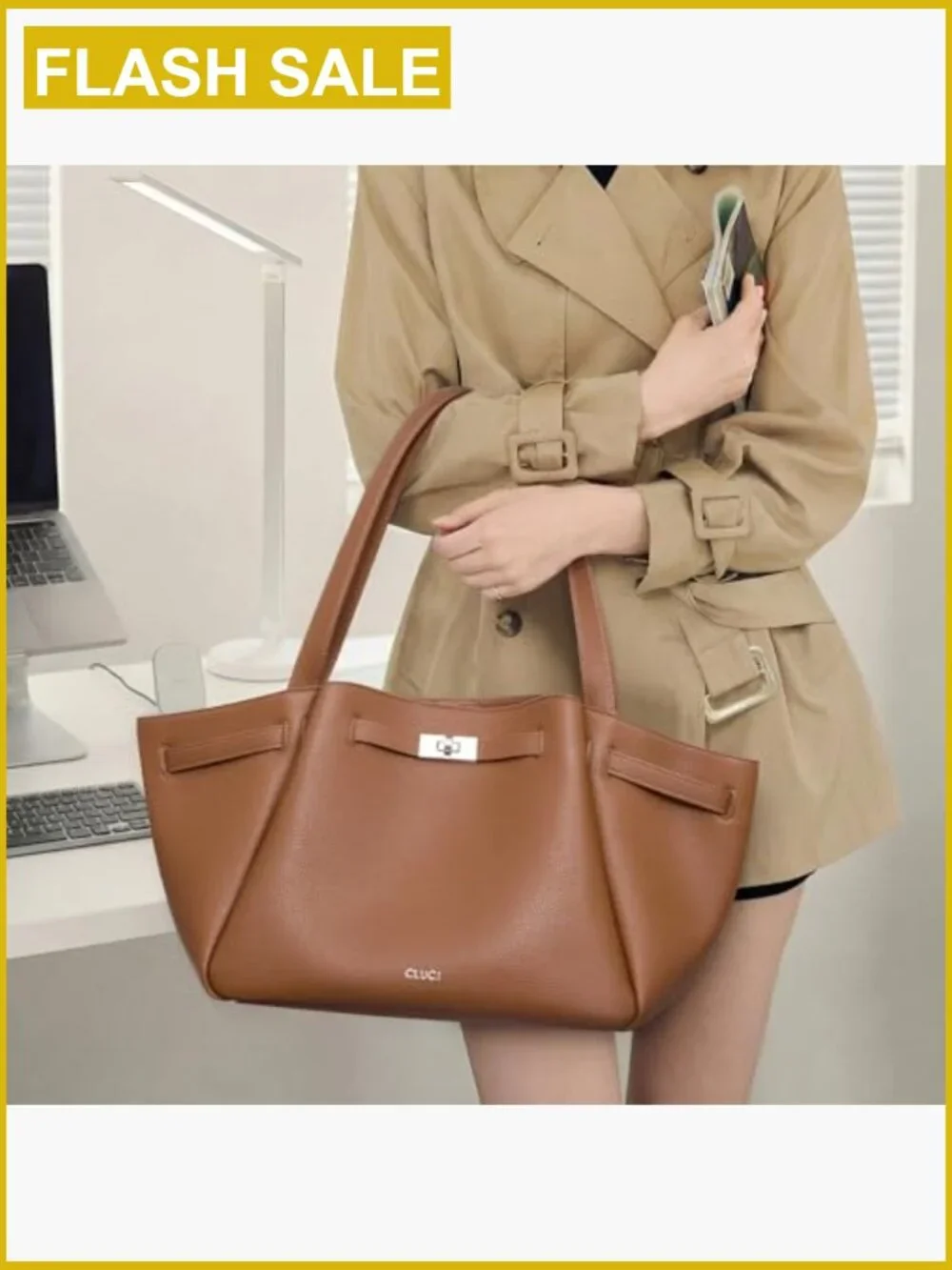 Large Lightweight Vegan Leather Hobo Tote with RFID Blocking